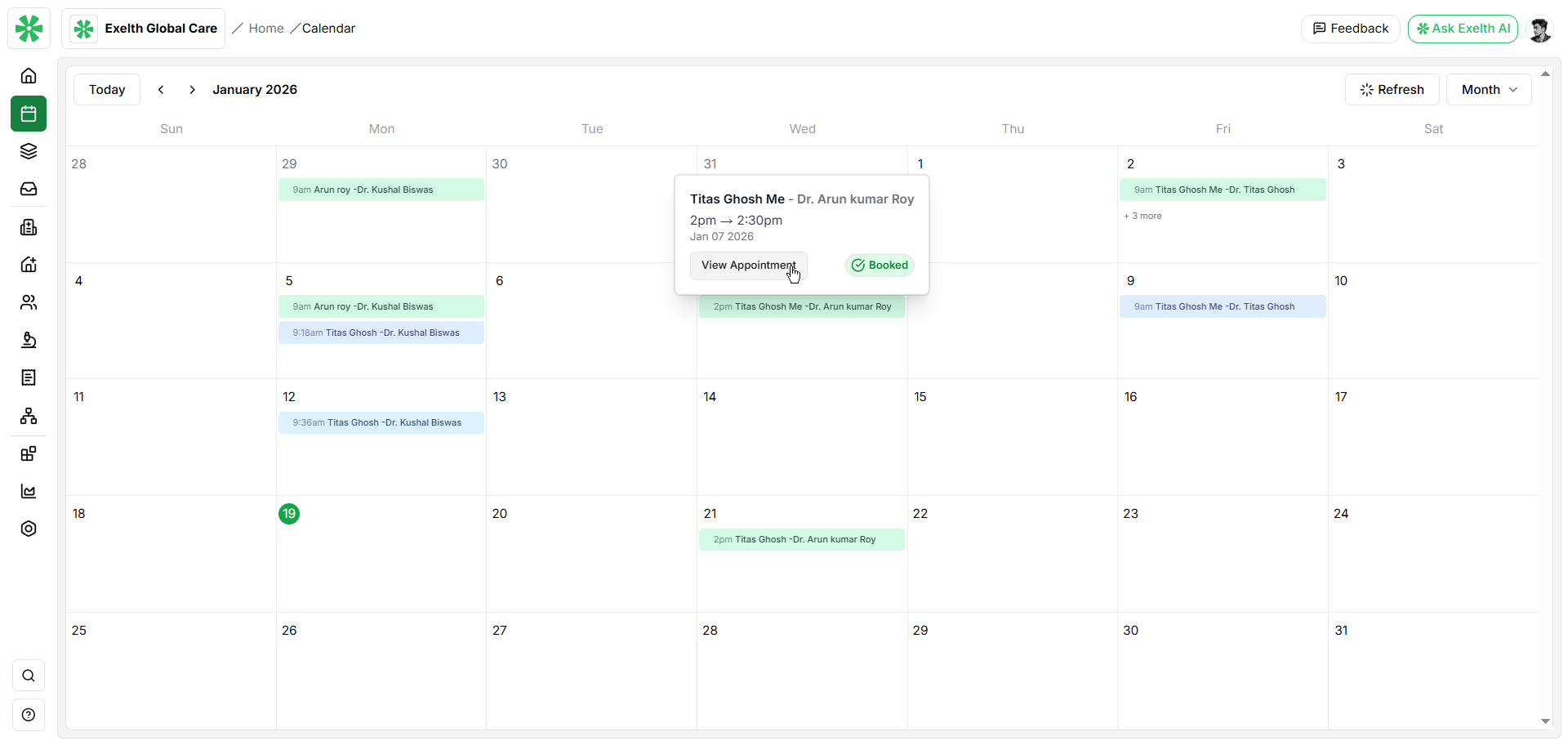 Patient flow overview
